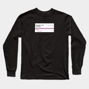 Clonazepam, rivotril Long Sleeve T-Shirt